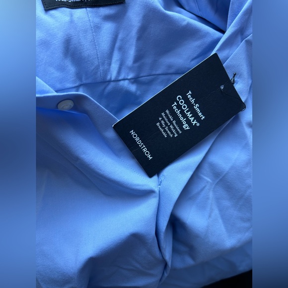 NORDSTROM MENS TECH SMART CLASSIC FIT DRESS SHIRT NWT - Picture 7 of 7
